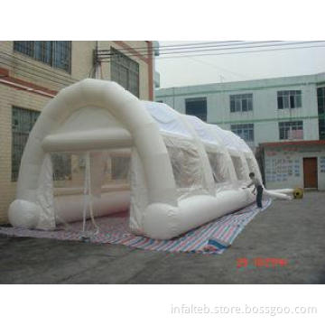White Large Inflatable Tent With Waterproof Double Stitchin